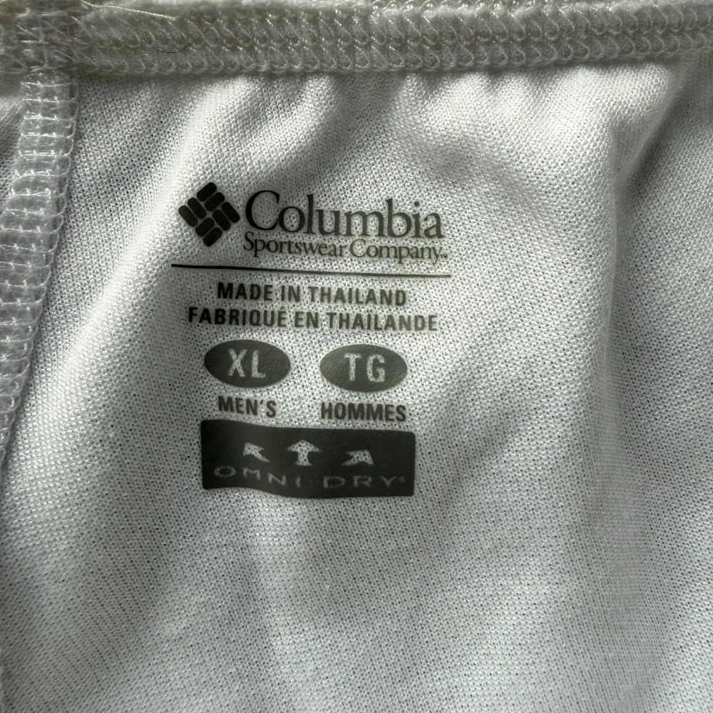Columbia Sportswear Omni-Dry Thermal Pants Men's XL White Base‎ Layer Long Johns